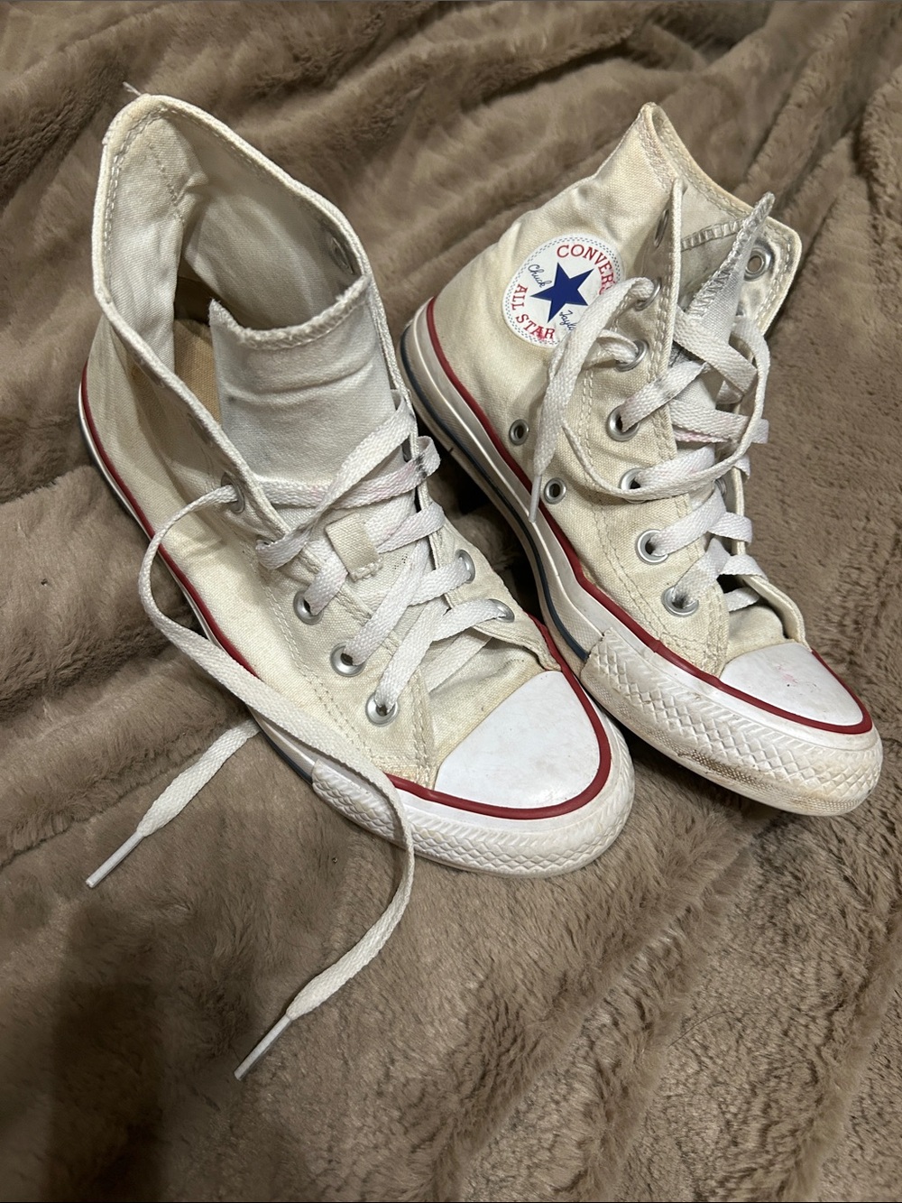 Converse High Top Sneakers in White